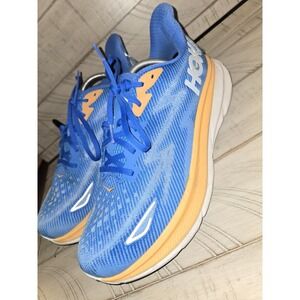 Hoka One One Clifton 9 Men's Size 11.5 2E Wide Coastal Sky/All Aboard